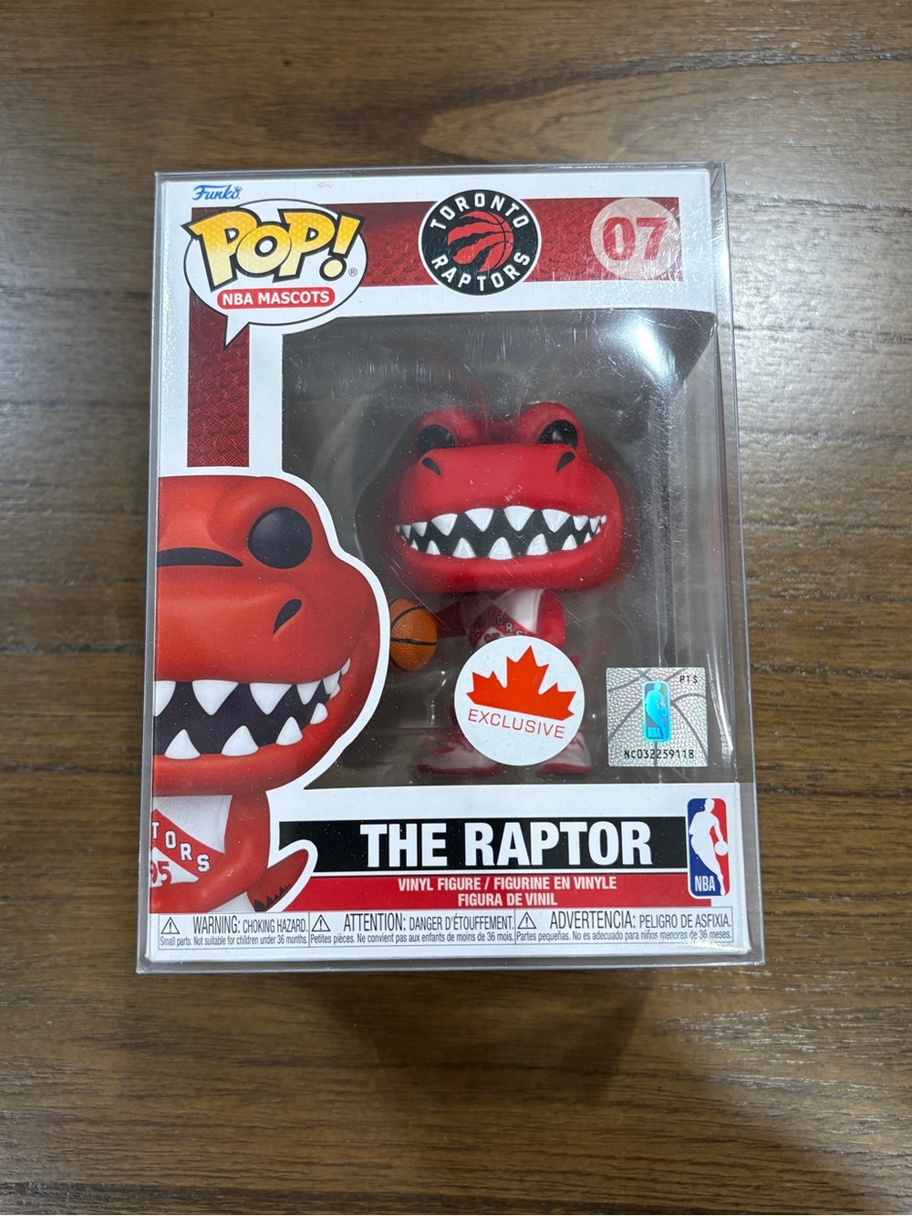 Funko POP! Vinyl Figure - NBA The Raptor
